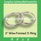 Metal O Rings Non Welded Nickel 38mm