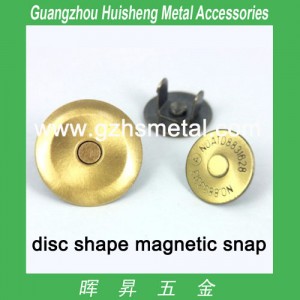 20mm Disc Shape Magnetic Snap