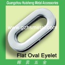Metal Flat Oval Eyelet