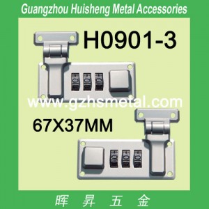 H0901-3 3 Dial Combination Case Lock