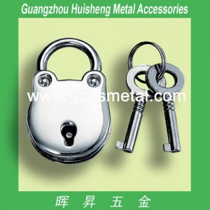 Metal Bag Lock with Key