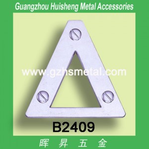 B2409 Triangle Metal Buckle for Handbag