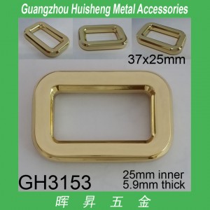 GH3153 Rectangle Buckle 25mm